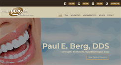Desktop Screenshot of bergdentist.com